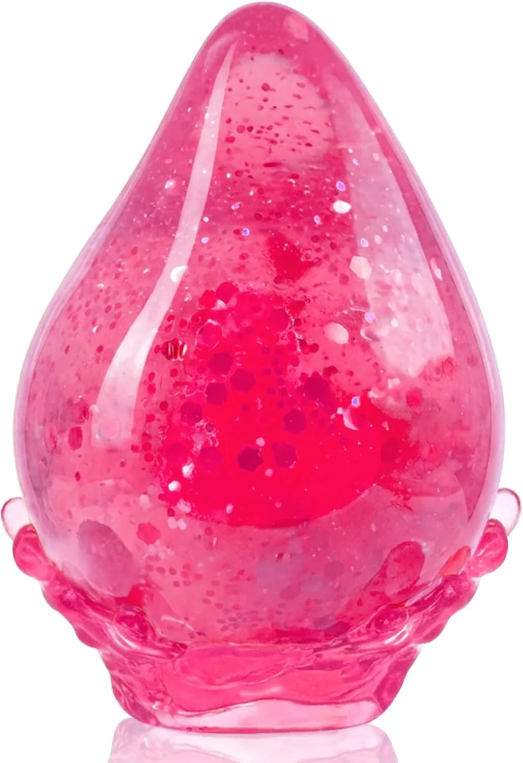 Squishy Drop Stress Balls for Kids Adults Squeeze Toys, Soft Drop Malt Sugar Balls Relieve Stress, Fidget Silicone Sensory Toys for Autism/ADHD, Stretchy Squishies Anxiety Relief Toys for Gifts (Pink)