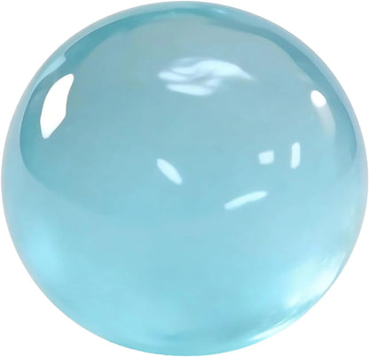 Coconut Oil Squishy, Coconut Oil Slow Rising Squeeze Stress Ball Clear Jelly Bubblegum Texture Coconut Oil Squishy Toy (Blue) - US 2461