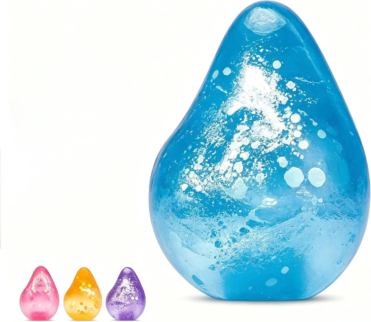 Fidget Toys Squishy Drop, Stress Cube Squishies Anxiety Stress Relief, Ice Squishy Stress Cube-Drop Malt Sugar Balls, Sensory Ball for Kids with Autism - US 6058